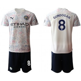 Manchester City İlkay Gündoğan 8 Bambino Maglia Terza 2020/2021 Manica Corta (+ Pantaloncini)